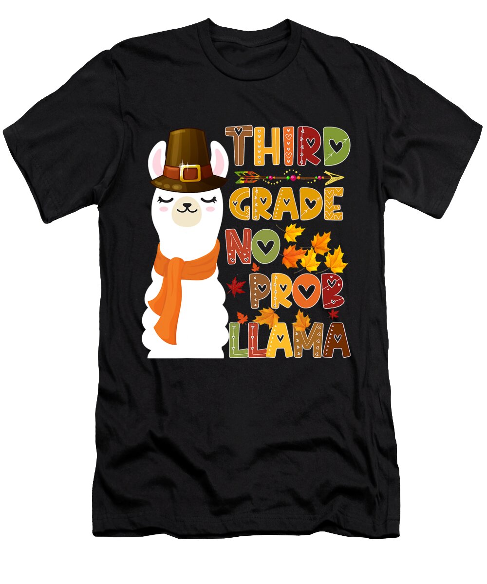 25 Llama Alpaca Alpacas Camelid Camel Cute Llama Funny Llama Llama Art Llama Drama Animal Llama Lover No Prob Llama Grover Mcclure T-Shirt