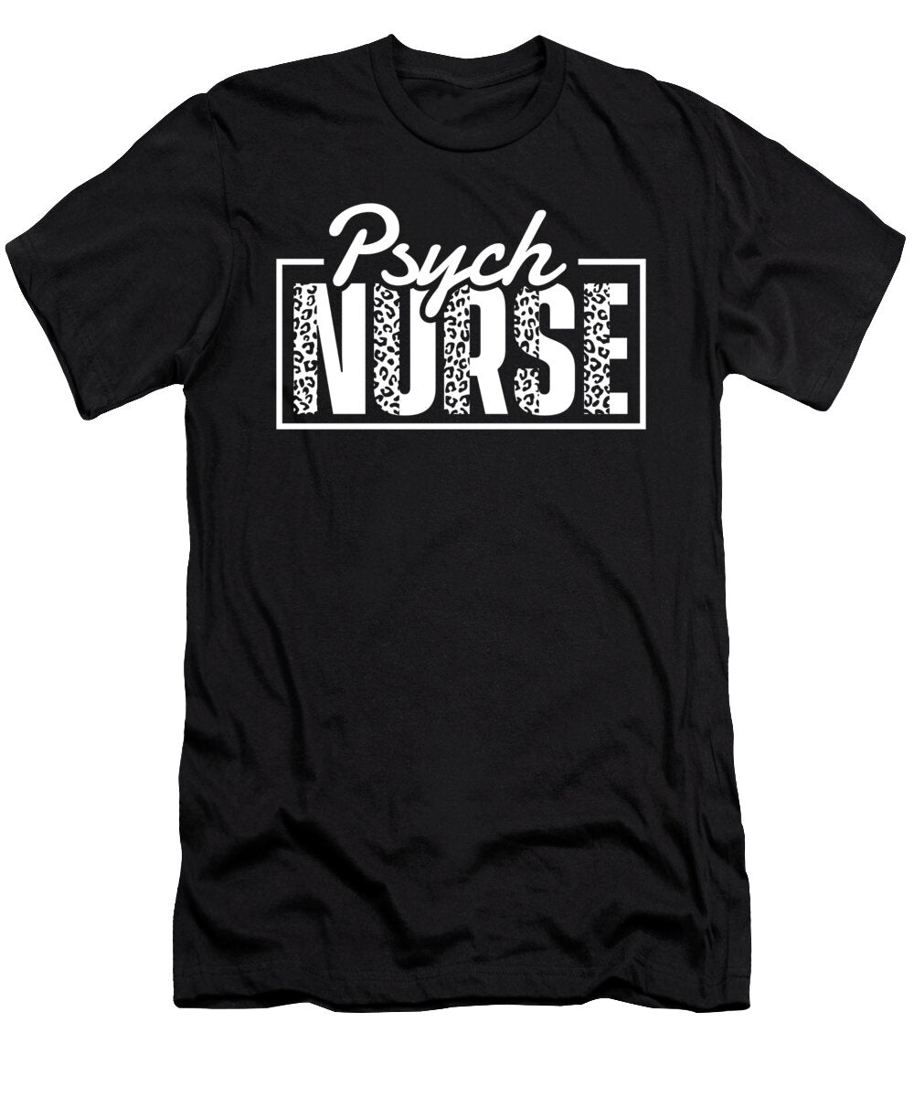 25 Nursing Caretaker Hospital Psych Nurse Crazy Squirrel T-Shirt