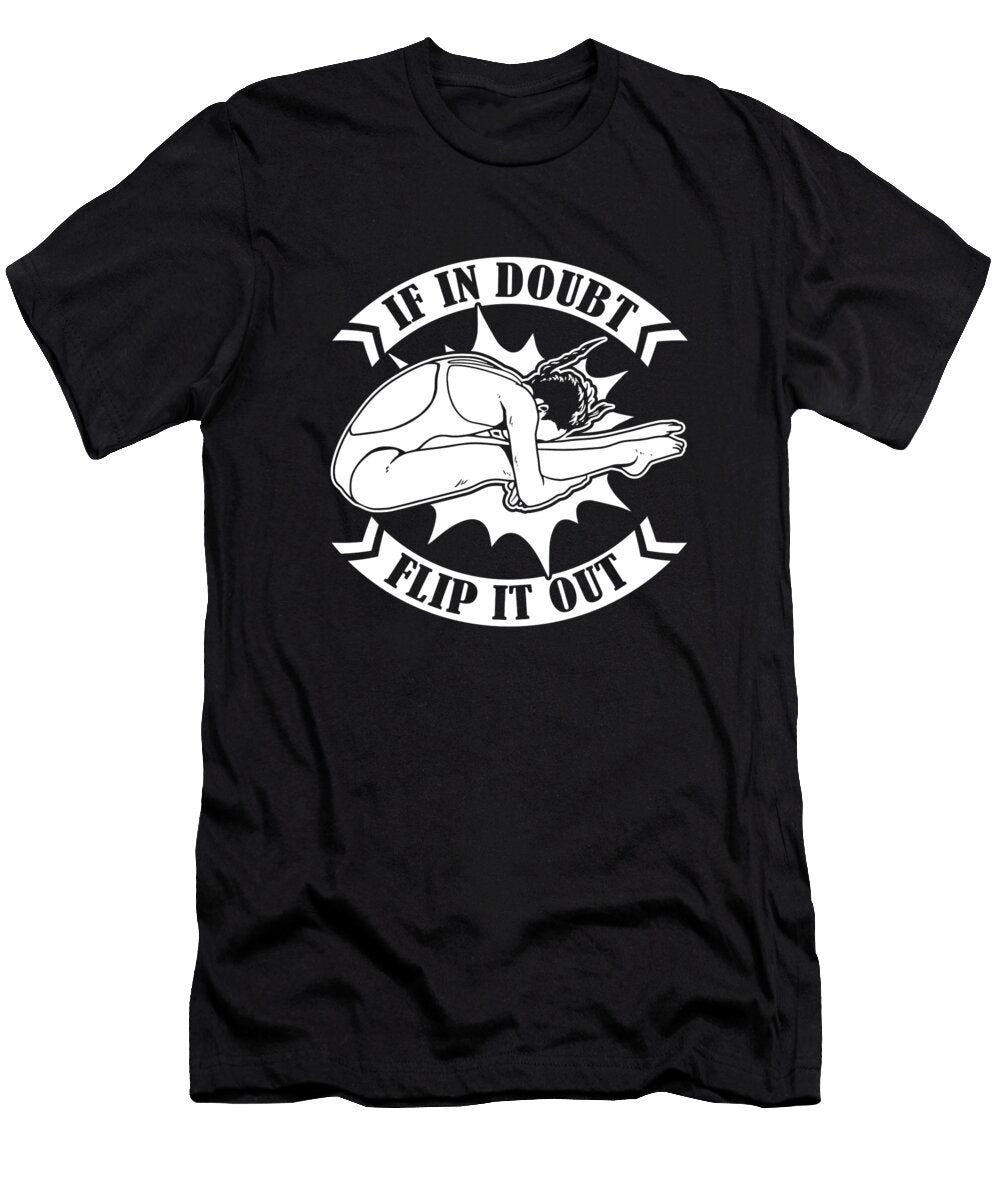26 Funny Platform Diver Springboard Diving Crazy Squirrel T-Shirt