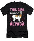 26 Llama Alpaca Alpacas Camelid Camel Cute Llama Funny Llama Llama Art Llama Drama Animal Llama Lover No Prob Llama Grover Mcclure T-Shirt