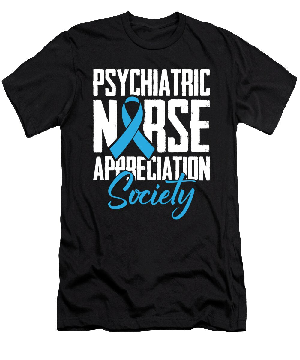 26 Nursing Hospital Caretaker Psych Nurse Crazy Squirrel T-Shirt