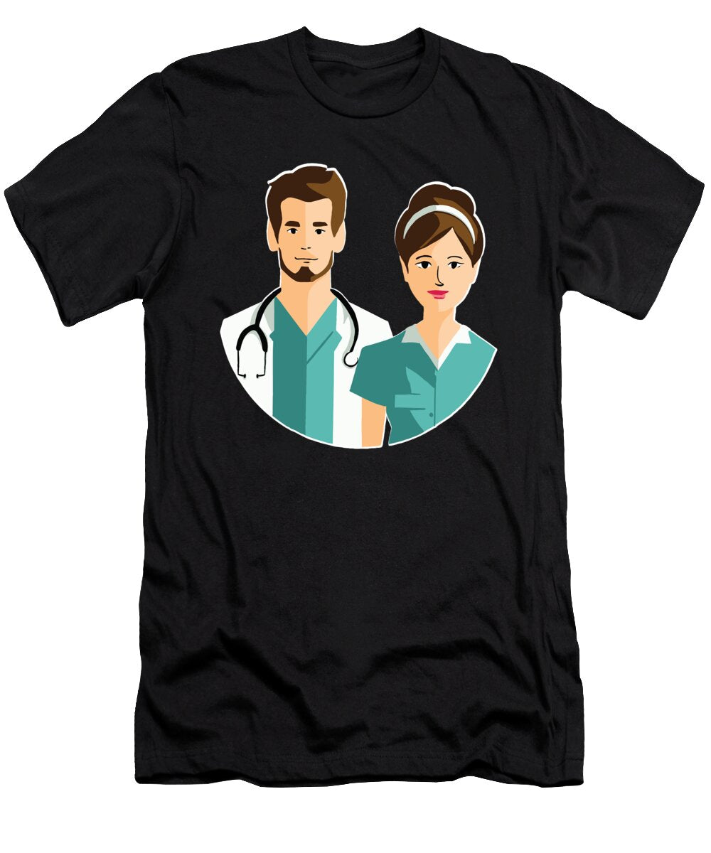 27 Nursing Hospital Caretaker Psych Nurse Crazy Squirrel T-Shirt