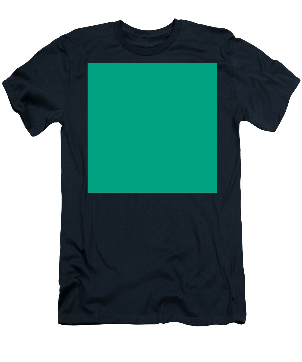 277 Hana Rokusho Flower Verdigris Colour Artwork Japanese Traditional Colours Wan Razak T-Shirt