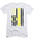 3 911 Dispatcher American Yellow Flag Policeman Florian Dold Art T-Shirt