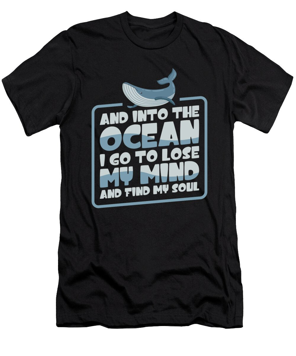 3 and Into the Ocean Scuba Diver Marine Life Diving Toms Store T-Shirt