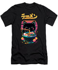 3 Anime Cat Eating Ramen Japanese Ramen Cat Japan Zyneu Gangd T-Shirt