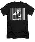 3 Bartender Barkeeper Barmaid Barman Crazy Squirrel T-Shirt