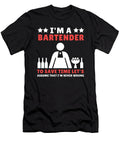 3 Bartender Barkeeper Tapster and Mixologist Gift Justus Ratzke T-Shirt