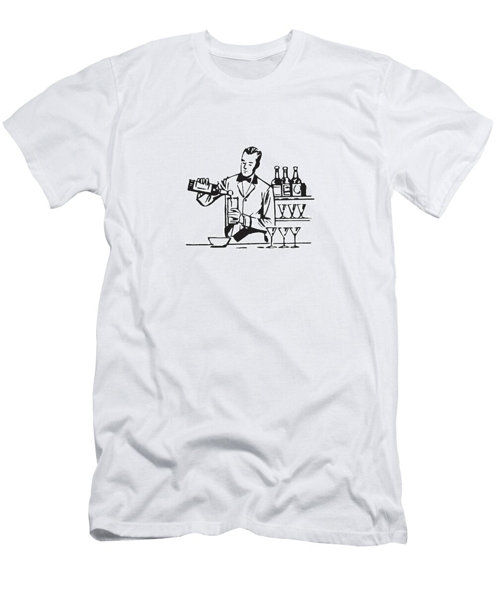 3 Bartender Csa Images T-Shirt
