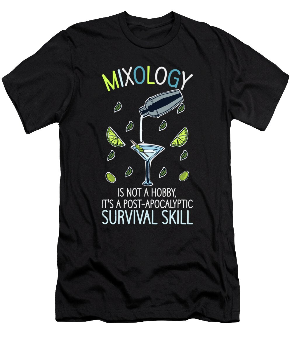 3 Bartender Mixologist Cocktails Bar Drinks Toms Store T-Shirt