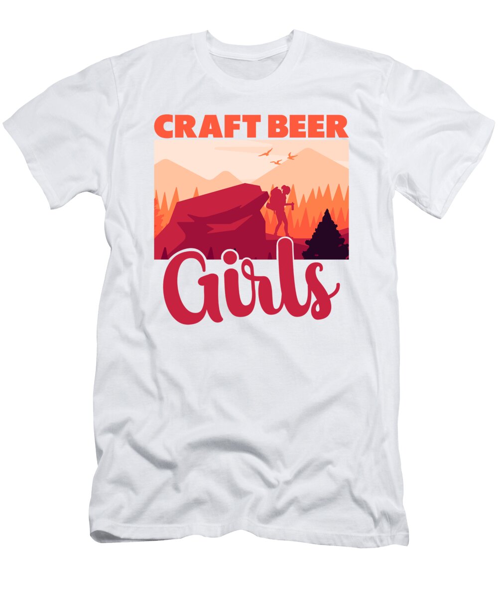 3 Beer Lover Girl Woman Craft Brewery Craft Beers Toms Store T-Shirt