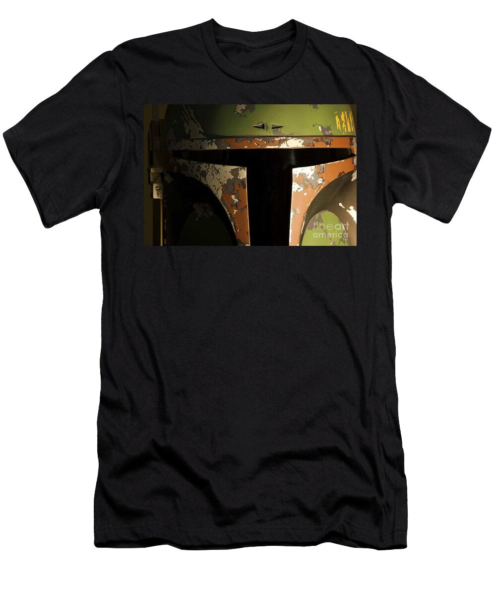 3 Boba Fett Helmet Micah May T-Shirt