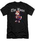 3 Brown Husky Dog the Boss Cool Jacket Outfit Dog Zyneu Gangd T-Shirt