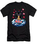 3 Cat Ramen Kawaii Japanese Inspired Art Maximilian Klein T-Shirt