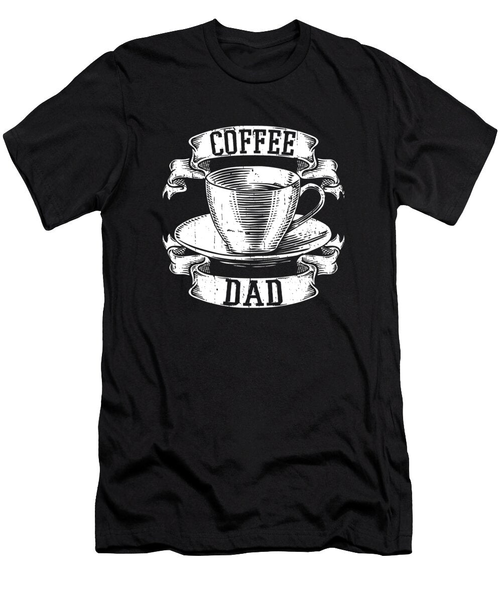 3 Coffee Dad Crazy Squirrel T-Shirt