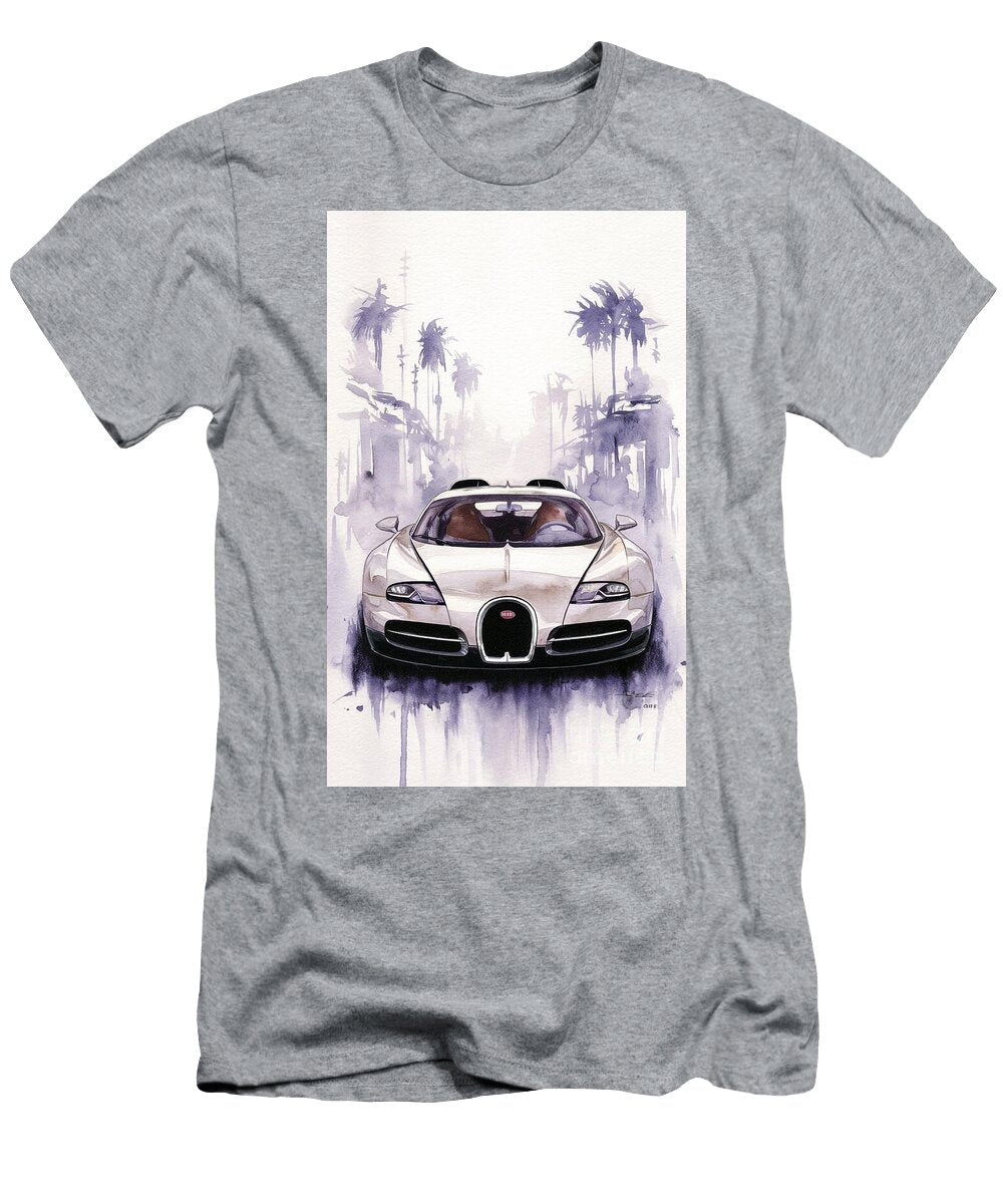 3 Cool Colors 2015 Bugatti Veyron Grand Sport Vitesse LA Finale Car Armand Hermann T-Shirt