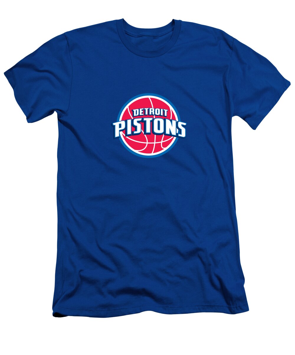3 Detroit Pistons Basketball Team Logo Jones Dvm Nathaniel T-Shirt