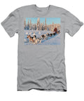 3 Dogsledding Through the Forest Johnathan Ampersand Esper T-Shirt