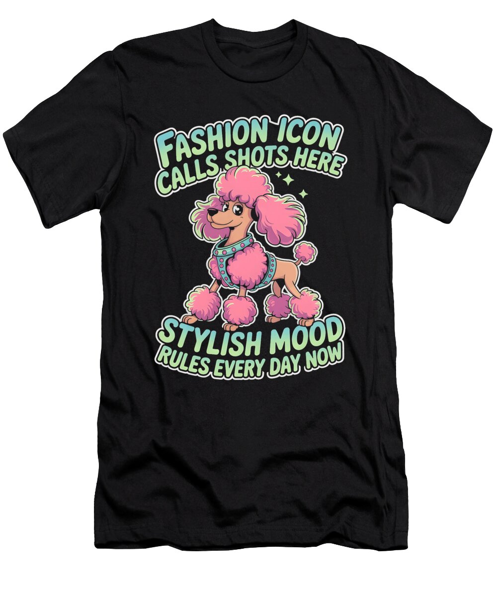3 Fashion Dog Lover Women Men Chic Pet Stylish Dog Studi Alex T-Shirt