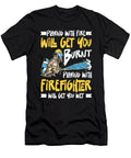 3 Firefighter Playing Fire Rescuer Firefighting Toms Store T-Shirt