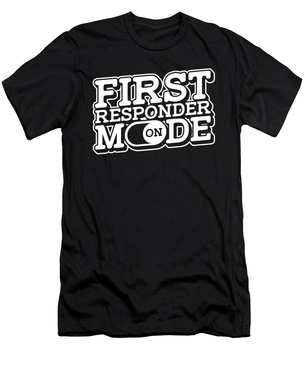 3 First Responder Crazy Squirrel T-Shirt