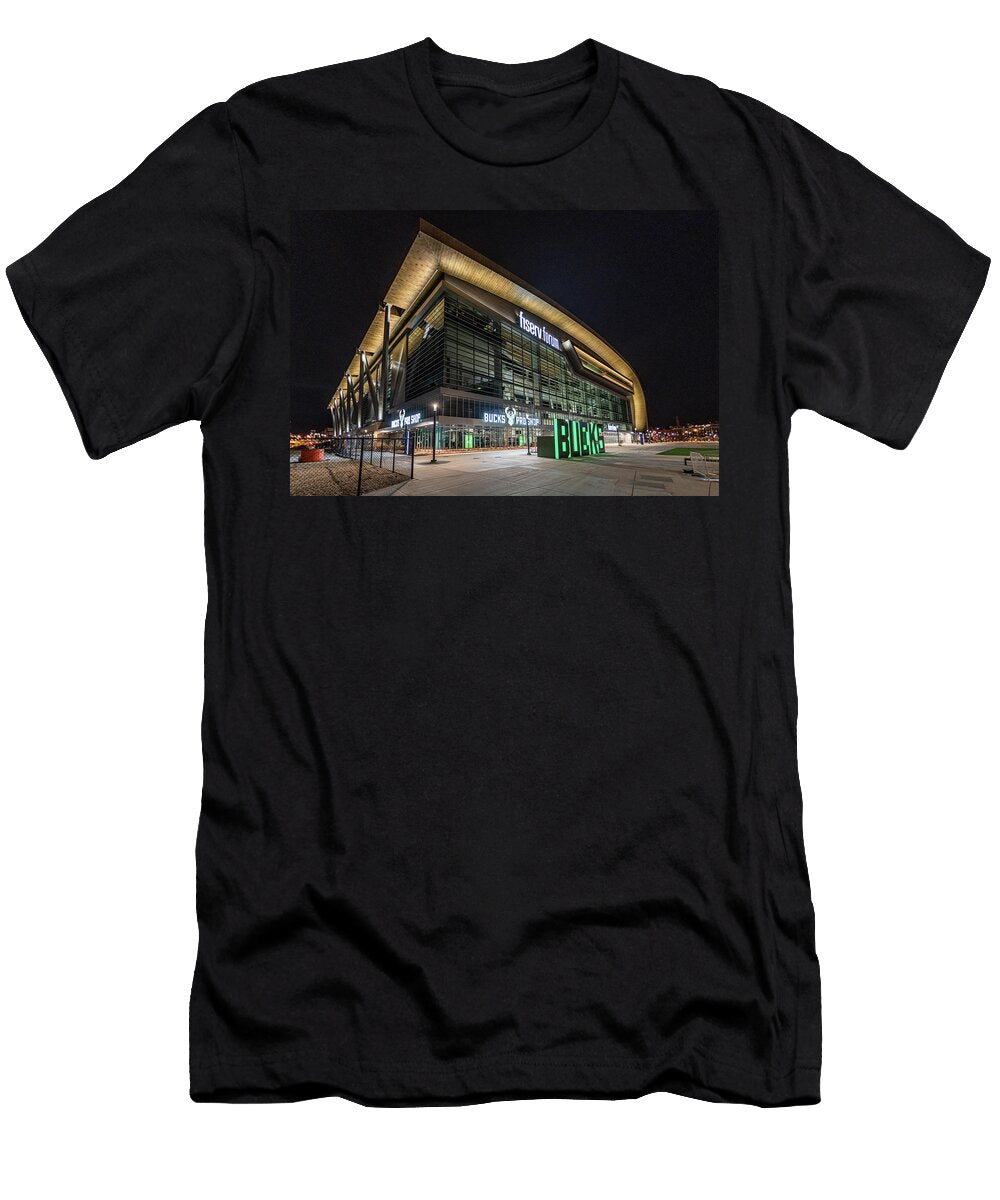 3 Fiserv Forum Randy Scherkenbach T-Shirt