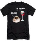 3 Funny Coffee Shop Wine Glass Vineyard Barista Gift Muc Designs T-Shirt