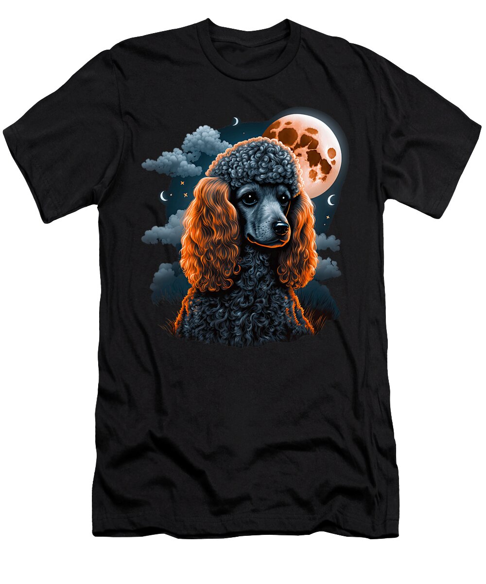 3 Funny Poodle Dog Miniature Poodle Toy Poodle for Sophie Eleanor T-Shirt