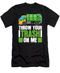 3 Funny Truck Driver Trucking Rig Trucker Garbage Truck Crazy Squirrel T-Shirt