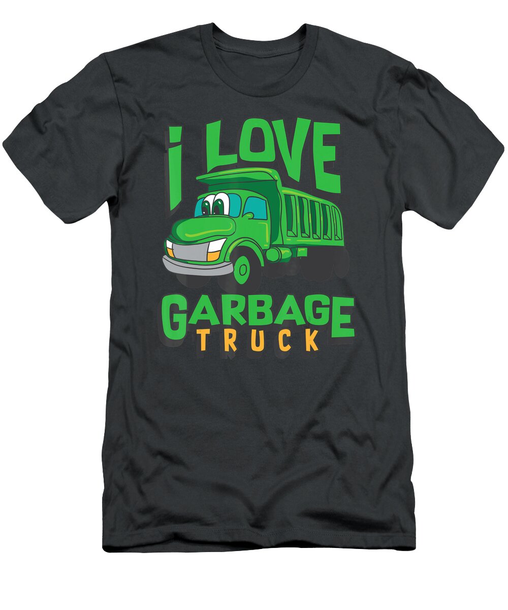 3 I Love Garbage Truck Anh Nguyen T-Shirt