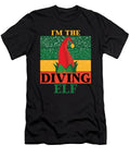 3 Im the Diving Elf Matching Christmas Vintage and Words T-Shirt