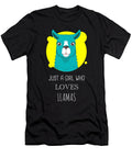 3 Just a Girl Who Loves Llamas Cynto T-Shirt