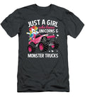 3 Just a Girl Who Loves Monster Trucks Anh Nguyen T-Shirt