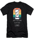 3 Just a Guy Who Loves Llamas Cynto T-Shirt