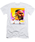 3 Lebron James in Lakers Uniform Kenvin Tran T-Shirt