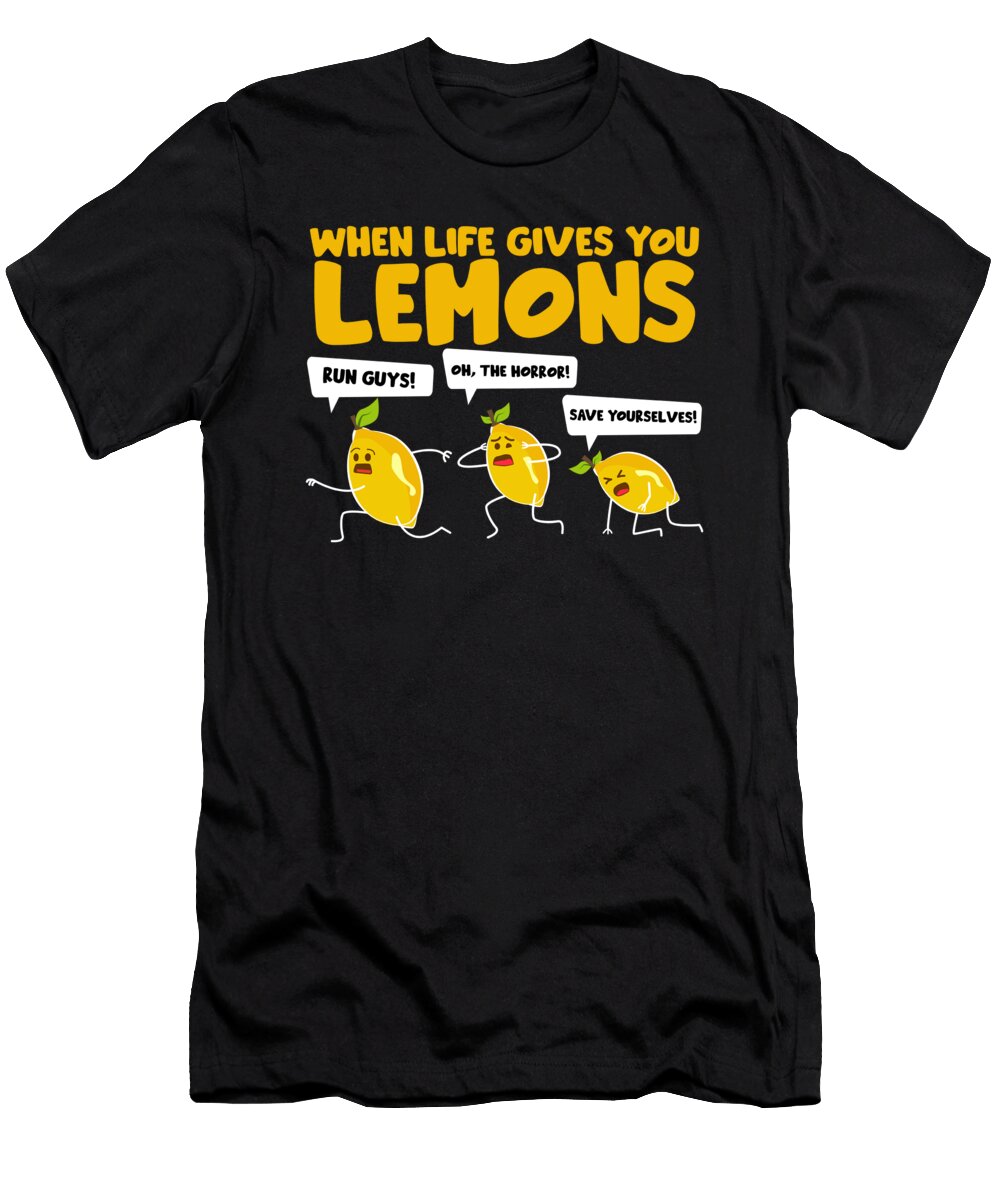3 Lemonade Lemons Bobby Bubble T-Shirt
