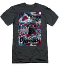 3 Nathan Mackinnon Graffiti Poster Hockey Player NHL Sampadart Gallery T-Shirt