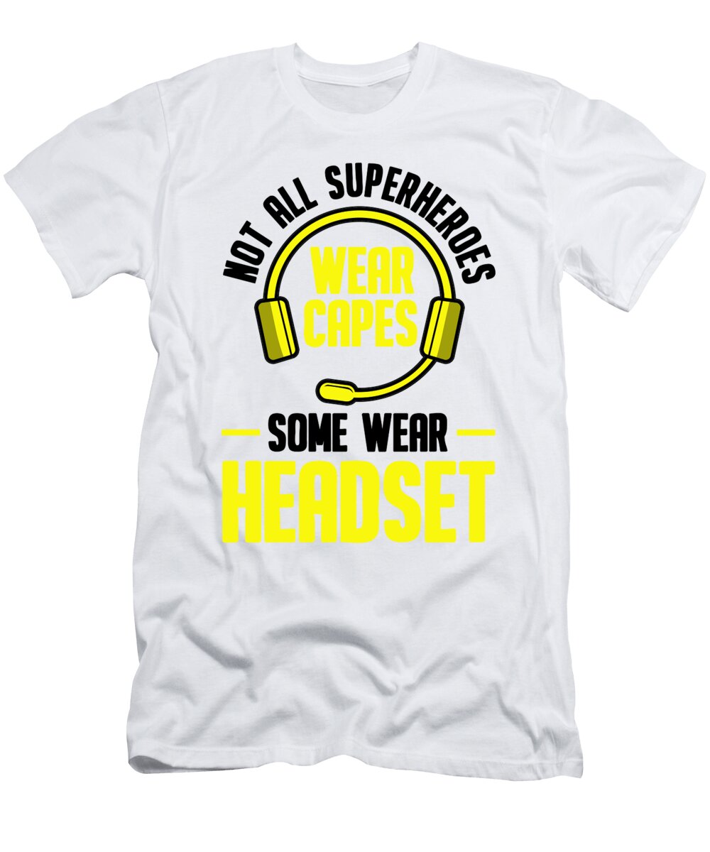 3 Not All Superheroes Wear Capes 911 Dispatcher Florian Dold Art T-Shirt