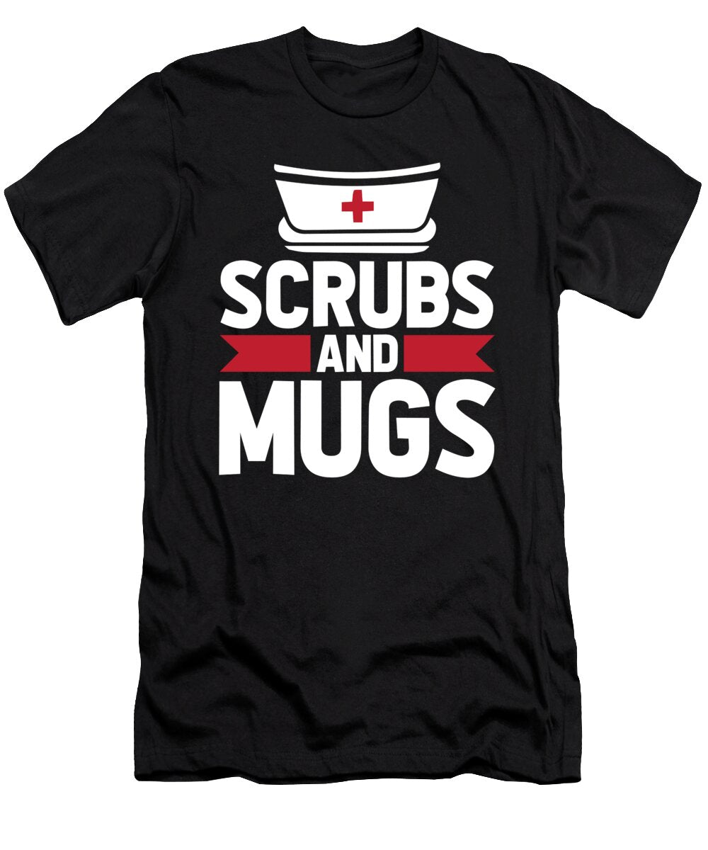 3 Nursing Hospital Caretaker Nurse Crazy Squirrel T-Shirt