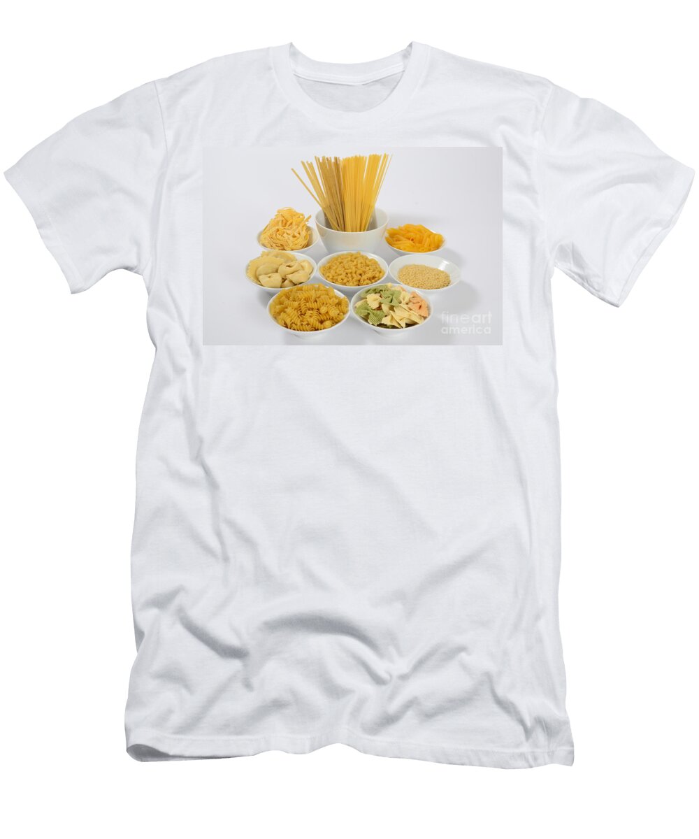 3 Pasta Photo Researchers Inc T-Shirt