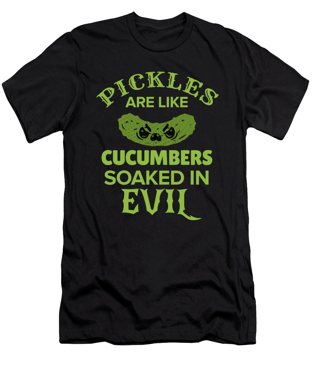 3 Pickle Pickles Cucumber Vegan Sour Pregnant Gift Teequeen2603 T-Shirt