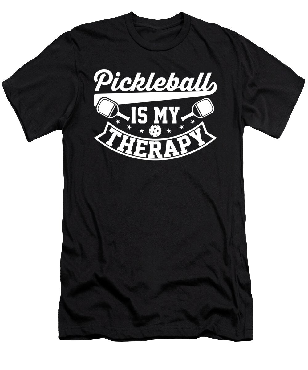 3 Pickleball Crazy Squirrel T-Shirt