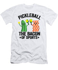 3 Pickleball the Bacon of Sports Funny Pickleball Lisa Stronzi T-Shirt