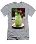 3 Pineapple Kiwi and Basil Fruit Detox Healthy Smoothie Drink Jm Travel Photography T-Shirt