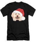 3 Poodle Merry Christmas Greenoptix T-Shirt