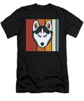 3 Smiling Husky Retro Greenoptix T-Shirt