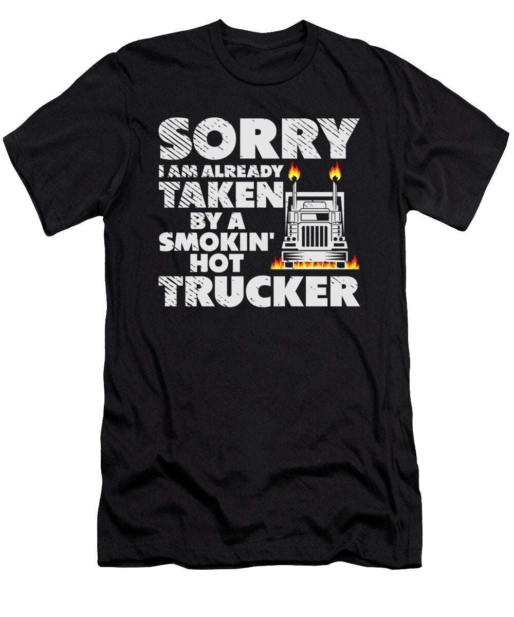 3 Smoking Hot Trucker Pick Up Diesel Toms Store T-Shirt