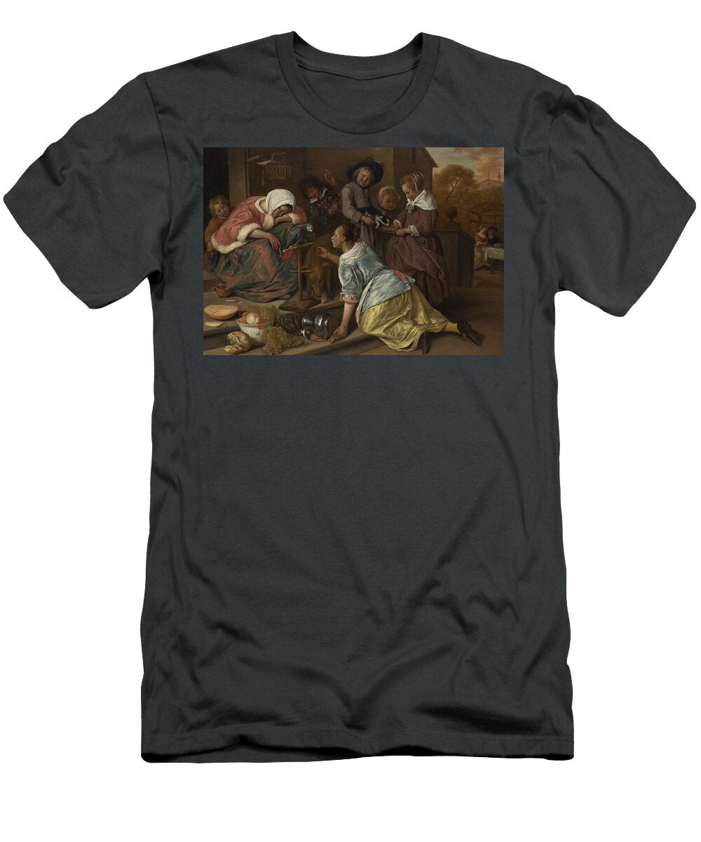 3 the Effects of Intemperance Jan Steen T-Shirt