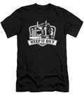 3 Truck Driver Rig Trucking Old Man Trucker Crazy Squirrel T-Shirt