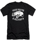 3 Truck Driver Trucker Rig Trucking Water Truck Driver Crazy Squirrel T-Shirt